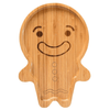 bamboo gingerbread cheeky gingy plate kids