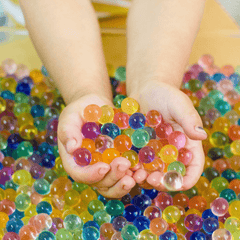 Sensory jungle rainbow water beads hotsell